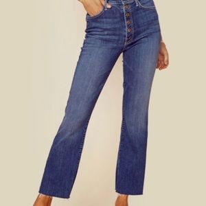 Mother Hustler Snap Down Ankle Fray 25 MediumKitty